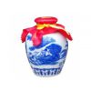 陶瓷1斤5斤装酒瓶 中国红原浆带锁酒瓶，高档密封酒罐